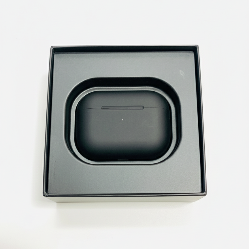 Apple Pro 2 BT Earbuds �Wireless Earphones with Buzzar, Volume Control & Wireless Charging Case