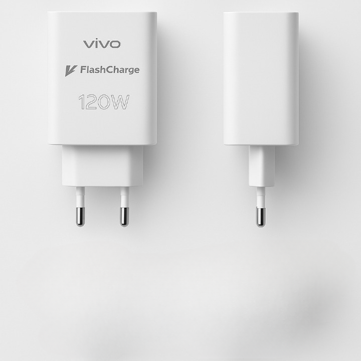 Vivo 120W Flash Charging USB Port Adapter �Fast Charger
