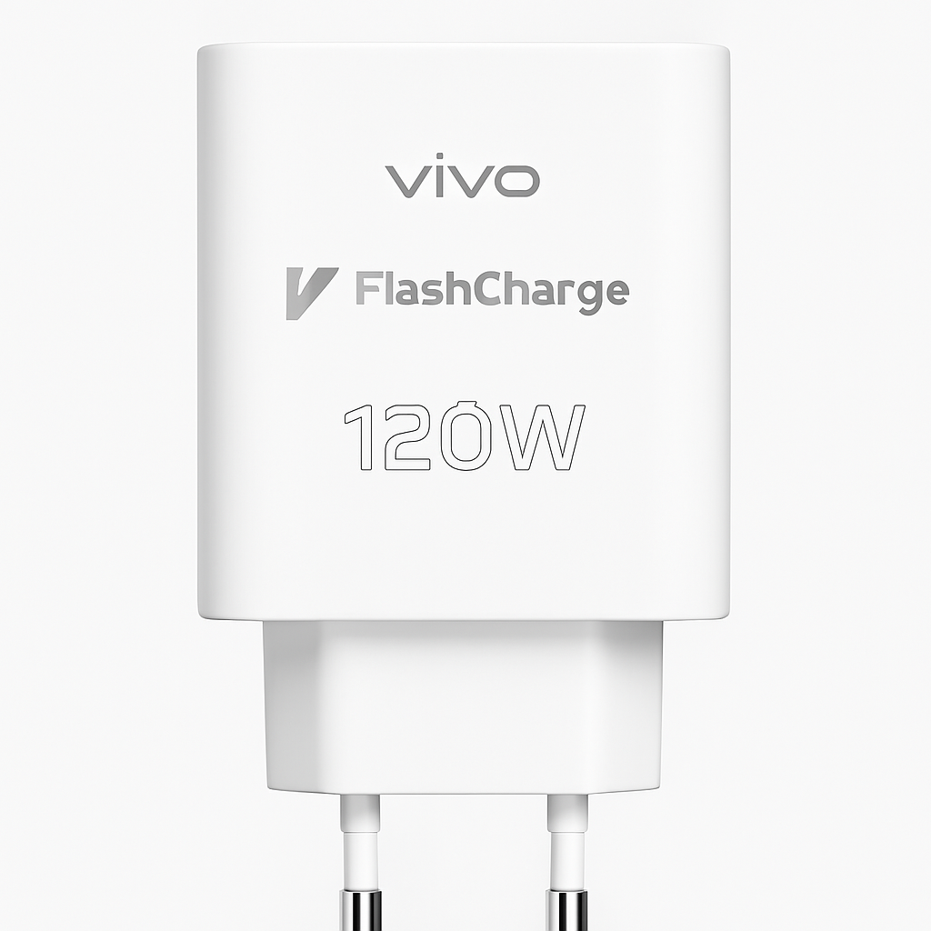 Vivo 120W Flash Charging USB Port Adapter �Fast Charger