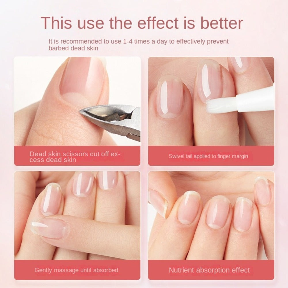 Nail Growth & Cuticle Oil Pen �Radiant Serum Nutrient Pen for Moisturizing, Strengthening & Brightening Nails