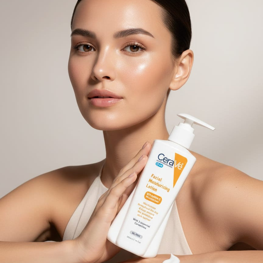 CeraVe Facial Moisturizing Lotion �Hydrating & Gentle for All Skin Types, 200ml