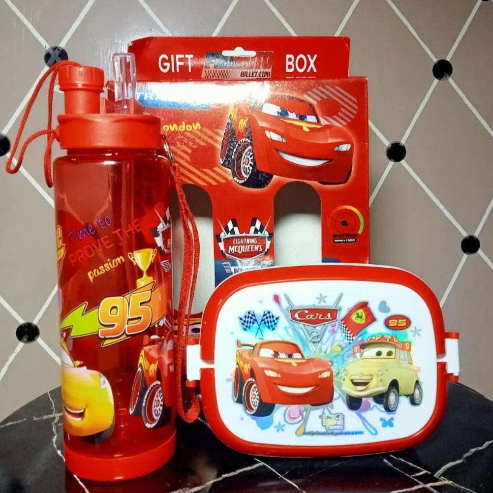 4-in-1 Lunch Box & Bottle Set - Stylish, Durable, and Space-Saving Kitchen Organization!