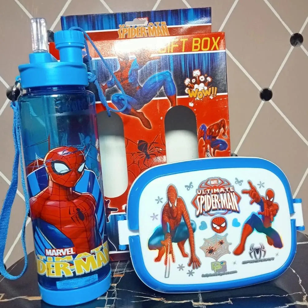 4-in-1 Lunch Box & Bottle Set - Stylish, Durable, and Space-Saving Kitchen Organization!