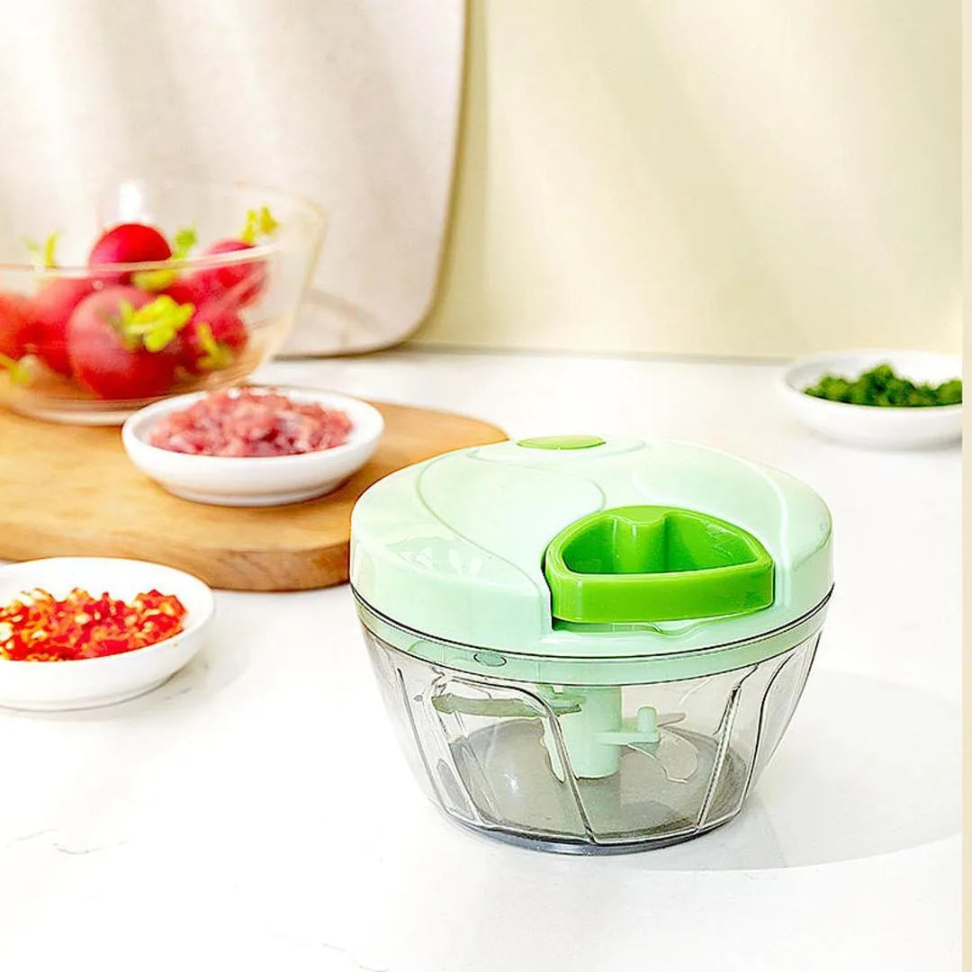 Manual Food Chopper Multicolor Kitchen Tool