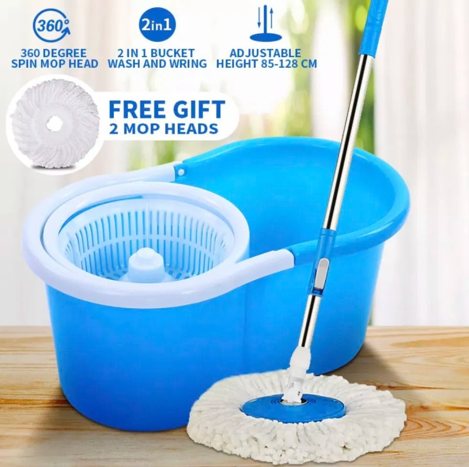 360° Rotating Spin Mop with Bucket
