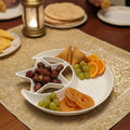1 PCs Moon Star Serving Plate �Decorative Dessert & Snack Plate, Stylish Star & Moon Design Dish (Plastic)