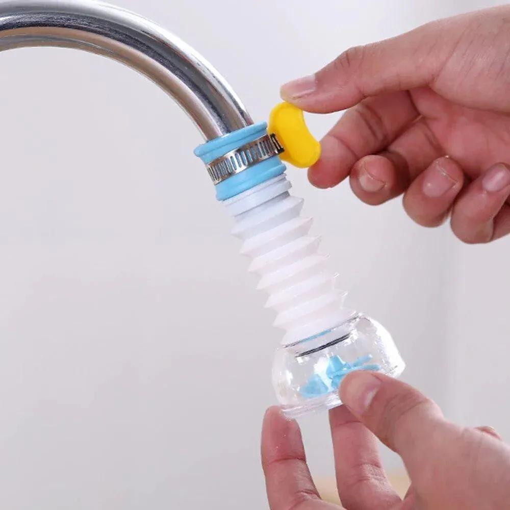 Collapsible Tap Faucet Extender for Kitchen Washing
