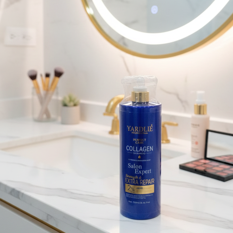 Yardlie Collagen Shampoo | Professional Perfect Care | 750 ml | For Extremely Damaged Hair