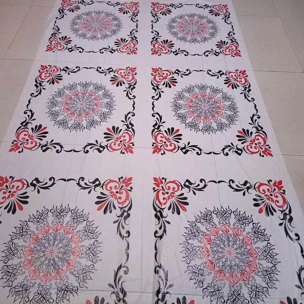 Supra Blue Floral Table Cover Sheets 23x25