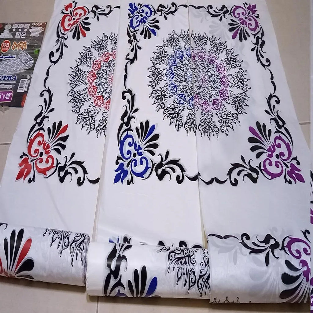 Supra Blue Floral Table Cover Sheets 23x25