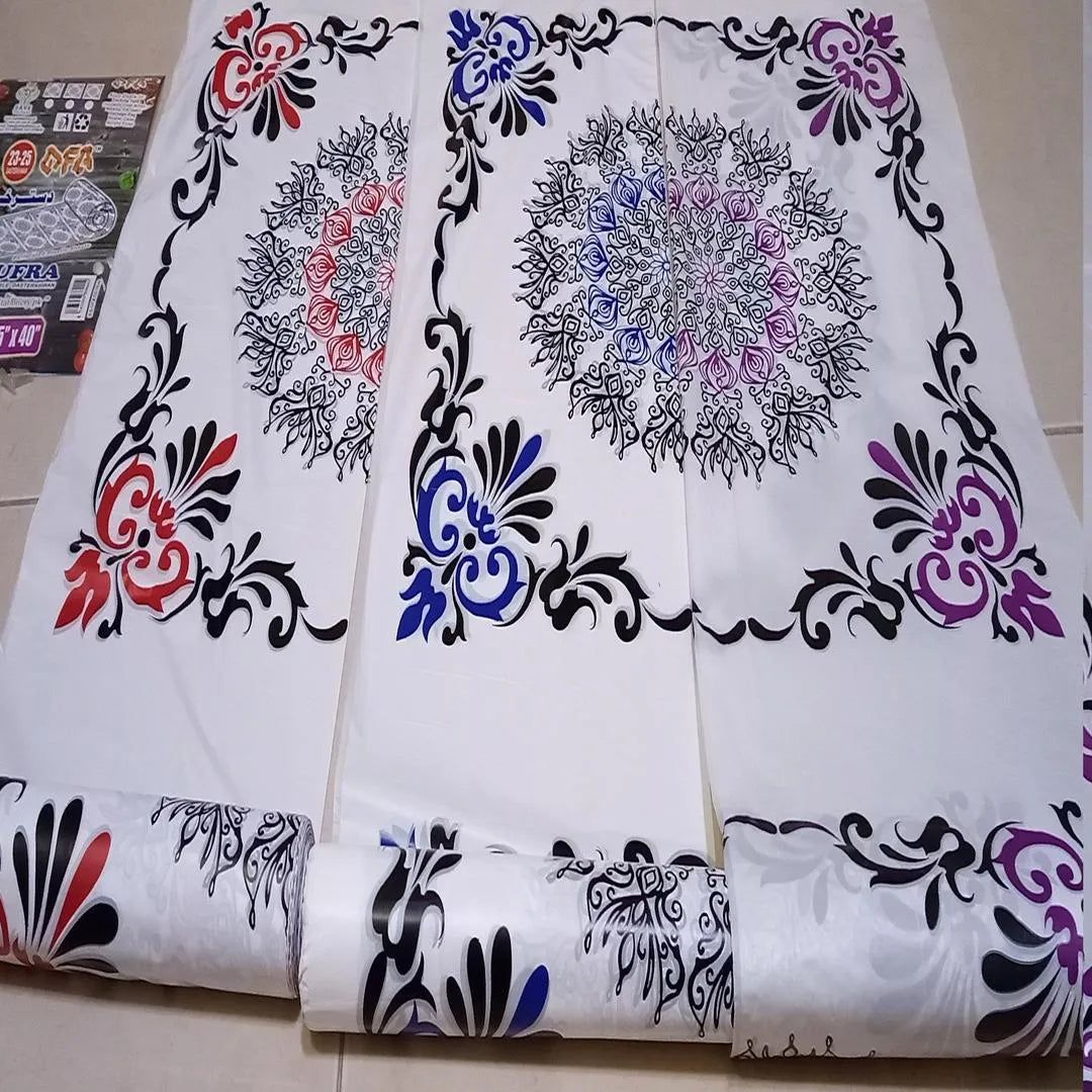 Supra Blue Floral Table Cover Sheets 23x25