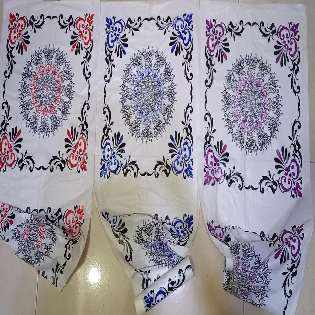 Supra Blue Floral Table Cover Sheets 23x25