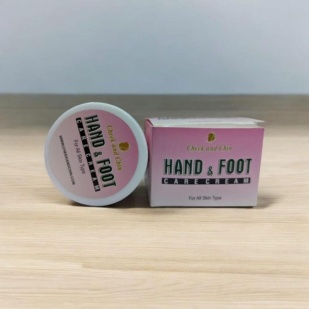 Cheek And Chin Hand And Foot Care Cream Providing Nourishing Formula Effective Moisturizing & Everyday Skin Care - 100g