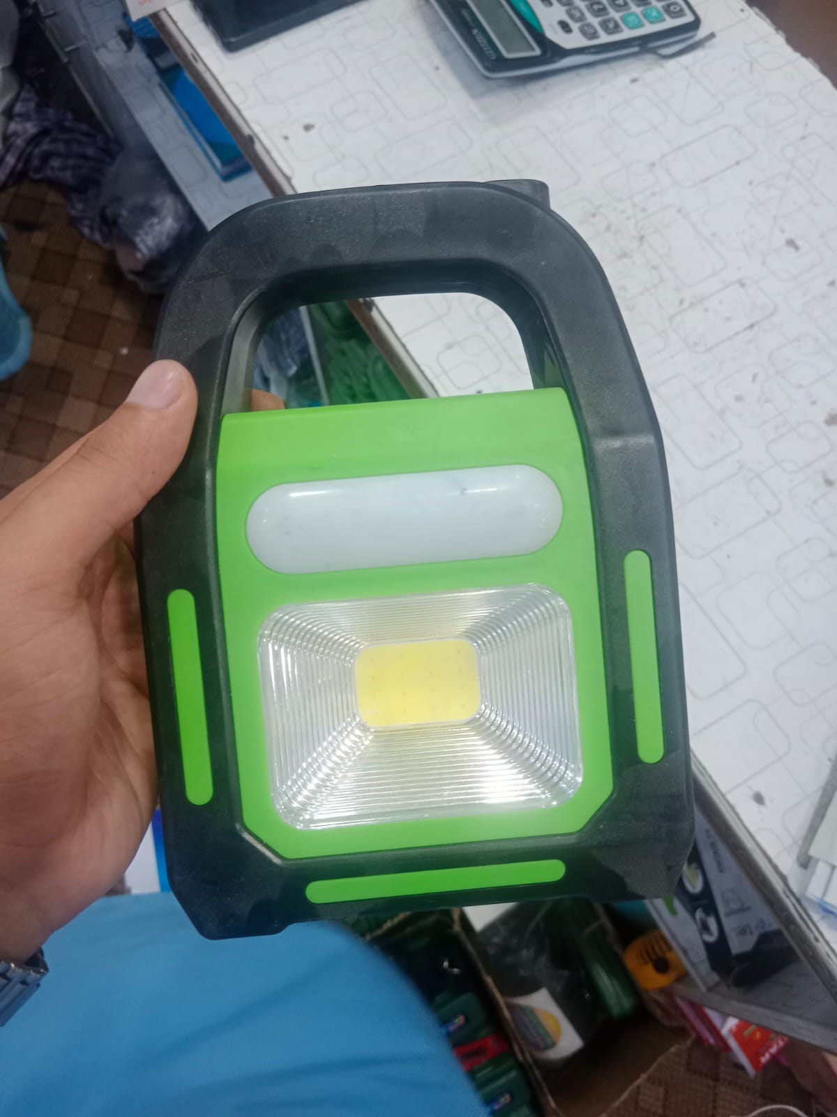 Portable Solar LED Flood Light Emergency Work
