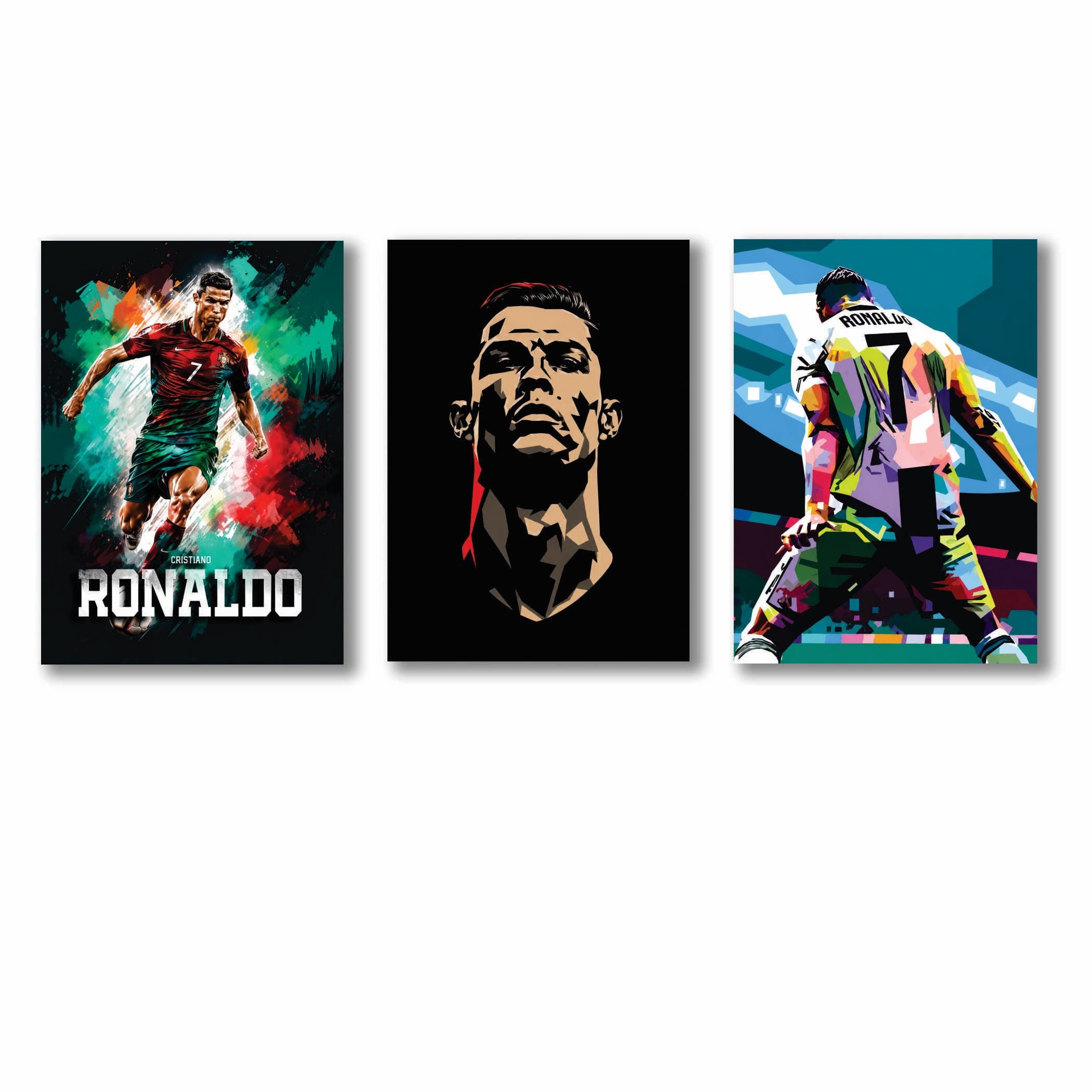 Set of 3 Premium Wall Art Photo Tiles �Modern Home Decor Sets 8x11