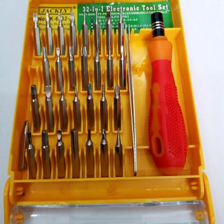 Multipurpose Small Screwdriver Set �32 Pcs Magnetic Precision Tools