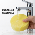 Premium Foam Car Wax Applicator Pad �Soft, Scratch-Free Polishing Sponge for Wax, Polish & Car Detailing THREE GUYS