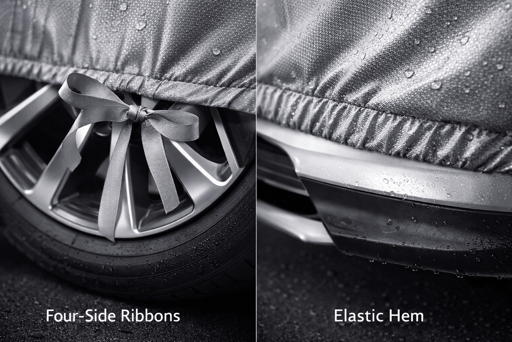 Toyota Corolla (2006�023) Silver Parachute Car Top Cover �Waterproof, Dustproof, Heat Resistant Full Body Protection