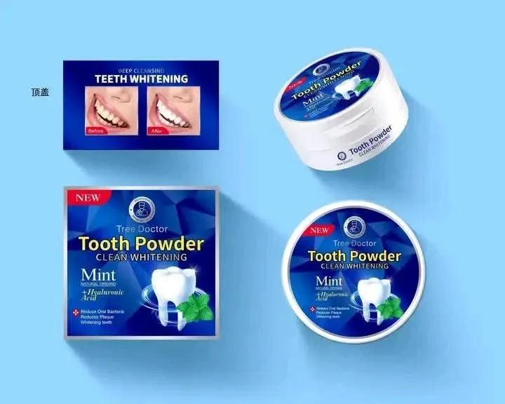 Tree Doctor Herbal Teeth Whitening Powder 50g Natural Teeth Cleaning And Whitening Oral Care Powder