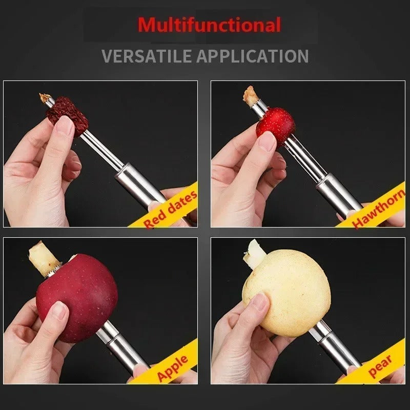 Apple Core Remover Stainless Steel Pear Fruit