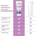 Sanfe Instant Tan & Dead Skin Removal Exfoliating Gel �Deep Exfoliation for Smooth & Bright Skin
