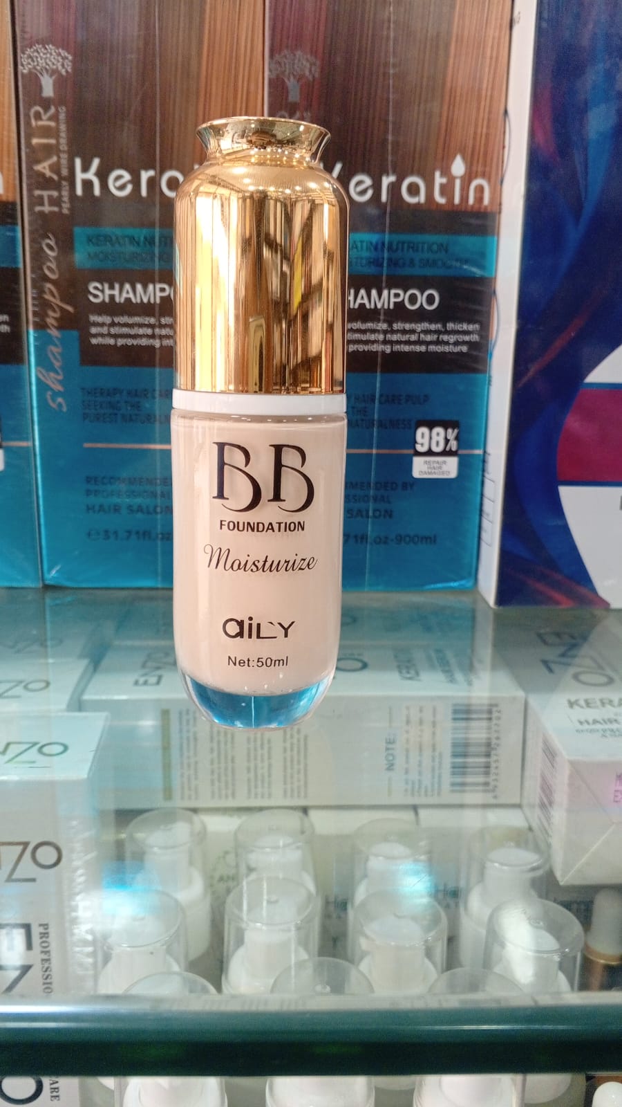 Aily BB Foundation �Moisturizing Liquid Foundation | 50ml | Smooth, Natural & Hydrating Coverage