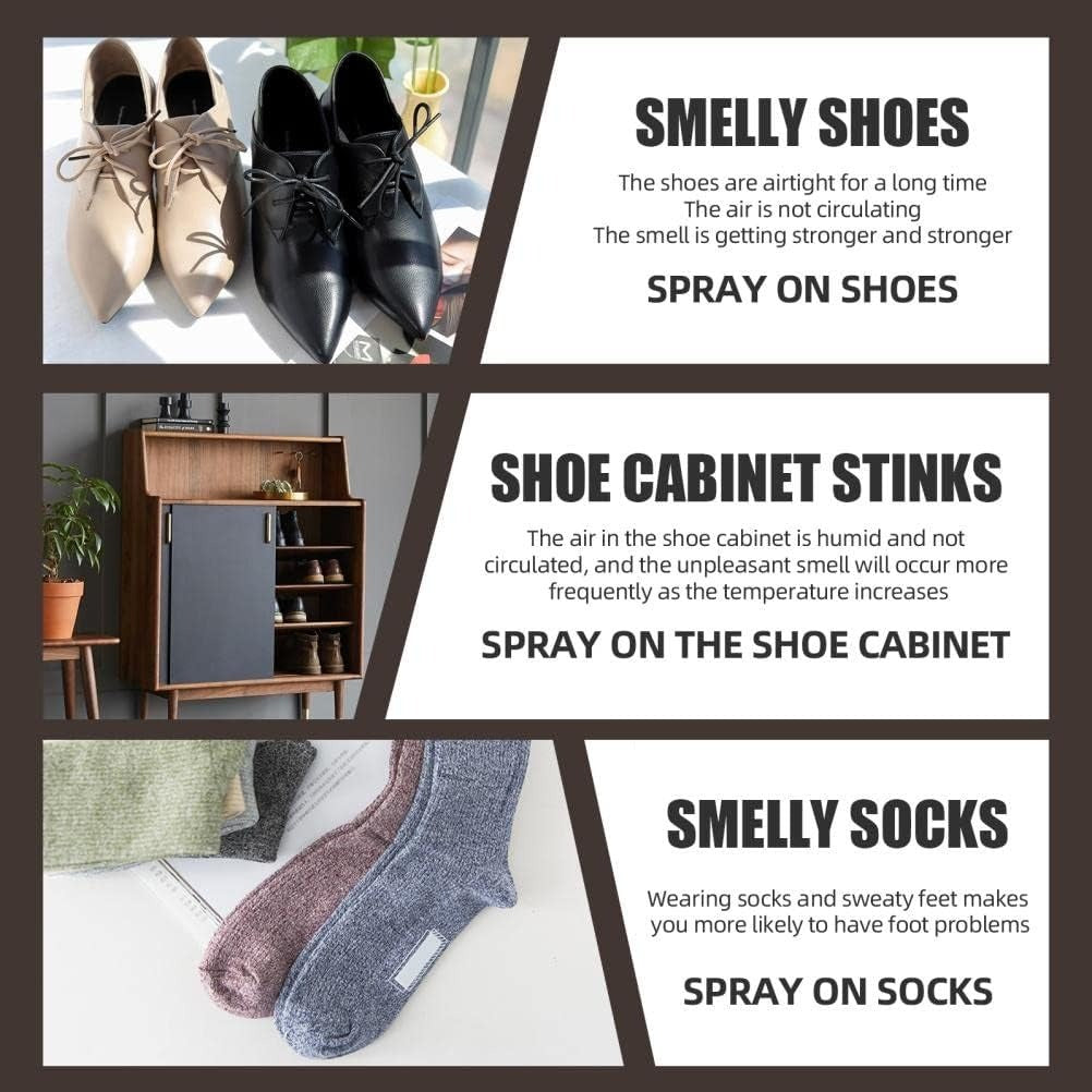 Footwear Deodorant Spray Shoe Deo Odor Control Fresh Spray (100ml)
