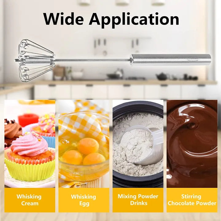 Affordable Whisk Manual Hand Push Mixer & Egg