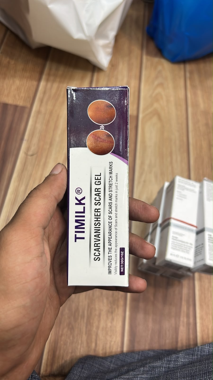 TIMILK Scarvanisher Scar Gel �Advanced Formula for Scars & Stretch Marks Reduction (30g / 1oz)