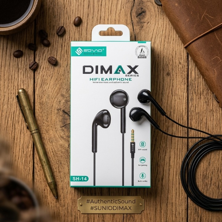Dimax  Wireless Bluetooth Earbuds with LED Display Charging Case �Deep Bass, Touch Control & Long Battery Life
