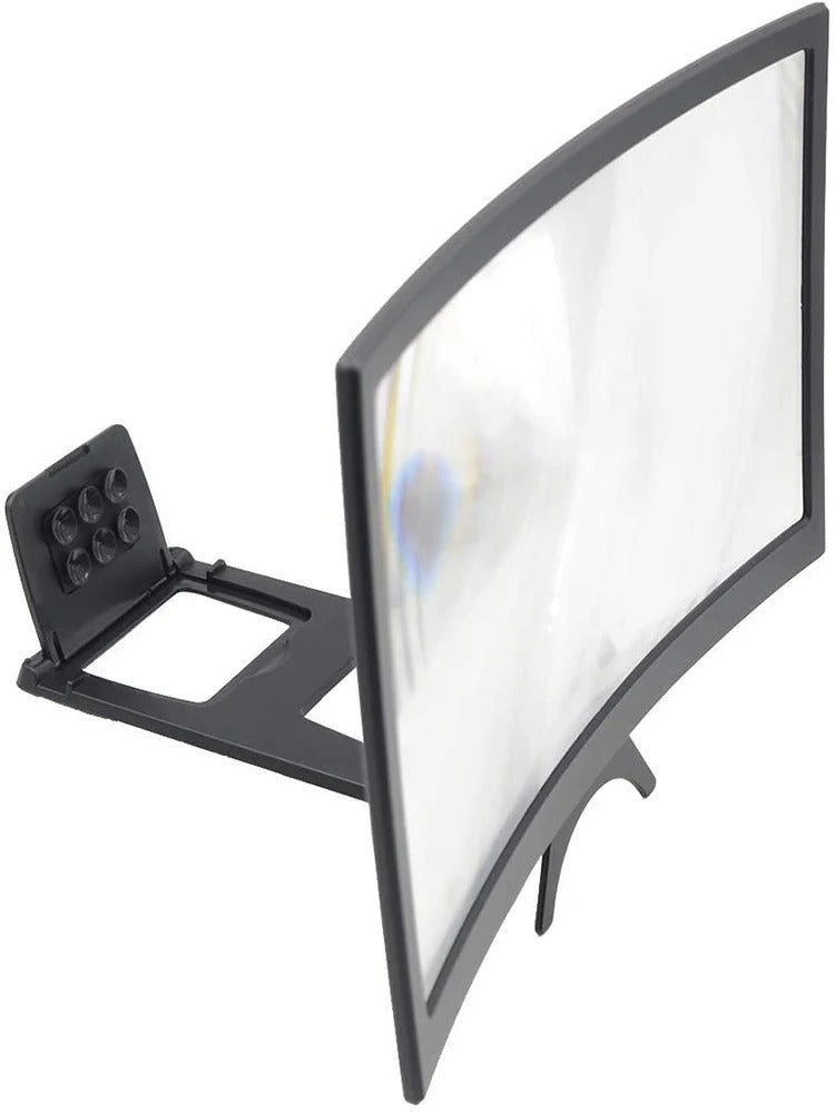 12-Inch Mobile Screen Magnifier �HD Phone Display Amplifier for Movies & Gaming