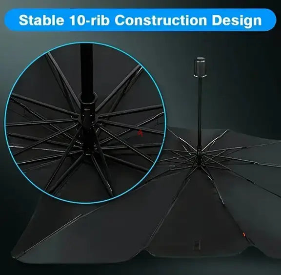 Premium Car Windshield Sun Shade Umbrella �Foldable UV Reflector & Heat Insulation Cover