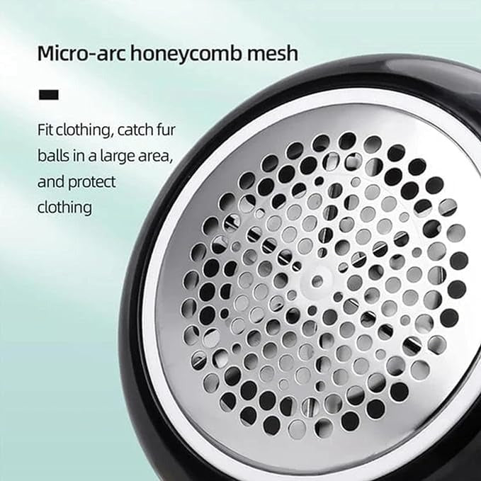 Electric Lint Remover for Clothing | Anti-Pilling Razor & Hair Ball Trimmer �Rechargeable Plush Sweater & Coat Fabric Shaver