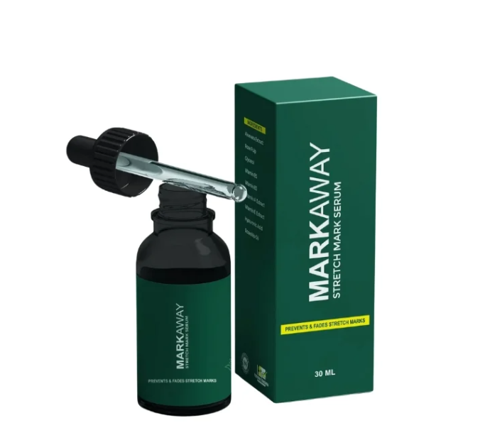 Markaway Advanced Stretch Mark Serum �Clinic-Tested Formula for Prevention & Fading | Retinol, Hydroquinone, & AHA/BHA-Free