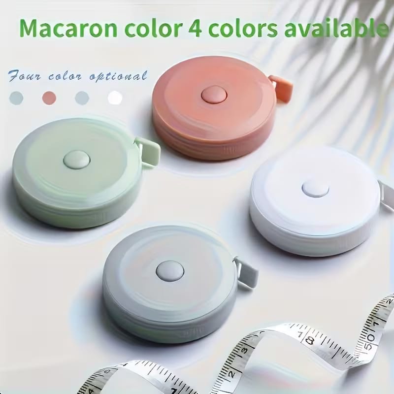 Measuring Tape 60-Inch / 1.5 Meter �Pack of 5 Durable Flexible Tapes for Sewing, Crafting & Daily Use. ( Random Color)