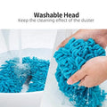 Micro Fiber Fan Duster Flexible Duster With Telescopic Stainless Steel Handle for Fan Cleaning Specially (random color)