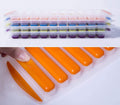 Popup ice cube tray Silicone Mould Jelly Shots/Chocolate (Random Color)