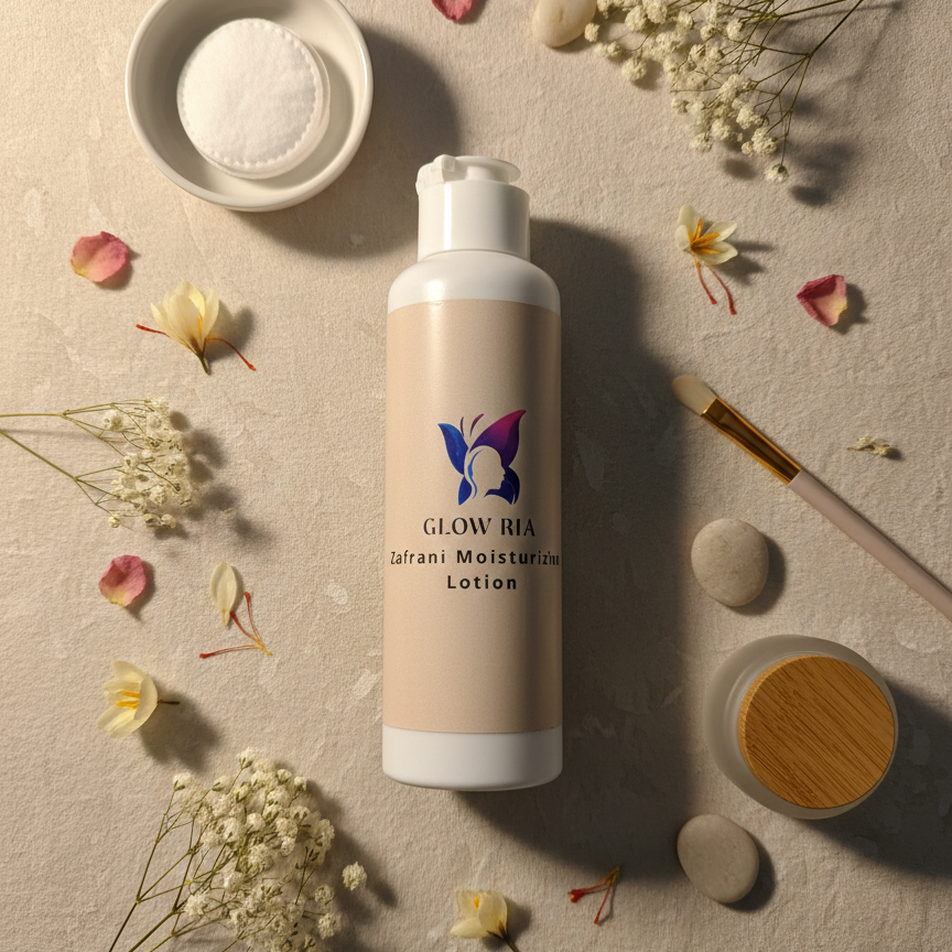 Glow Ria Zafrani Moisturizing Body Lotion �Deep Hydration & Natural Glow, 120 ml | 1 Pc