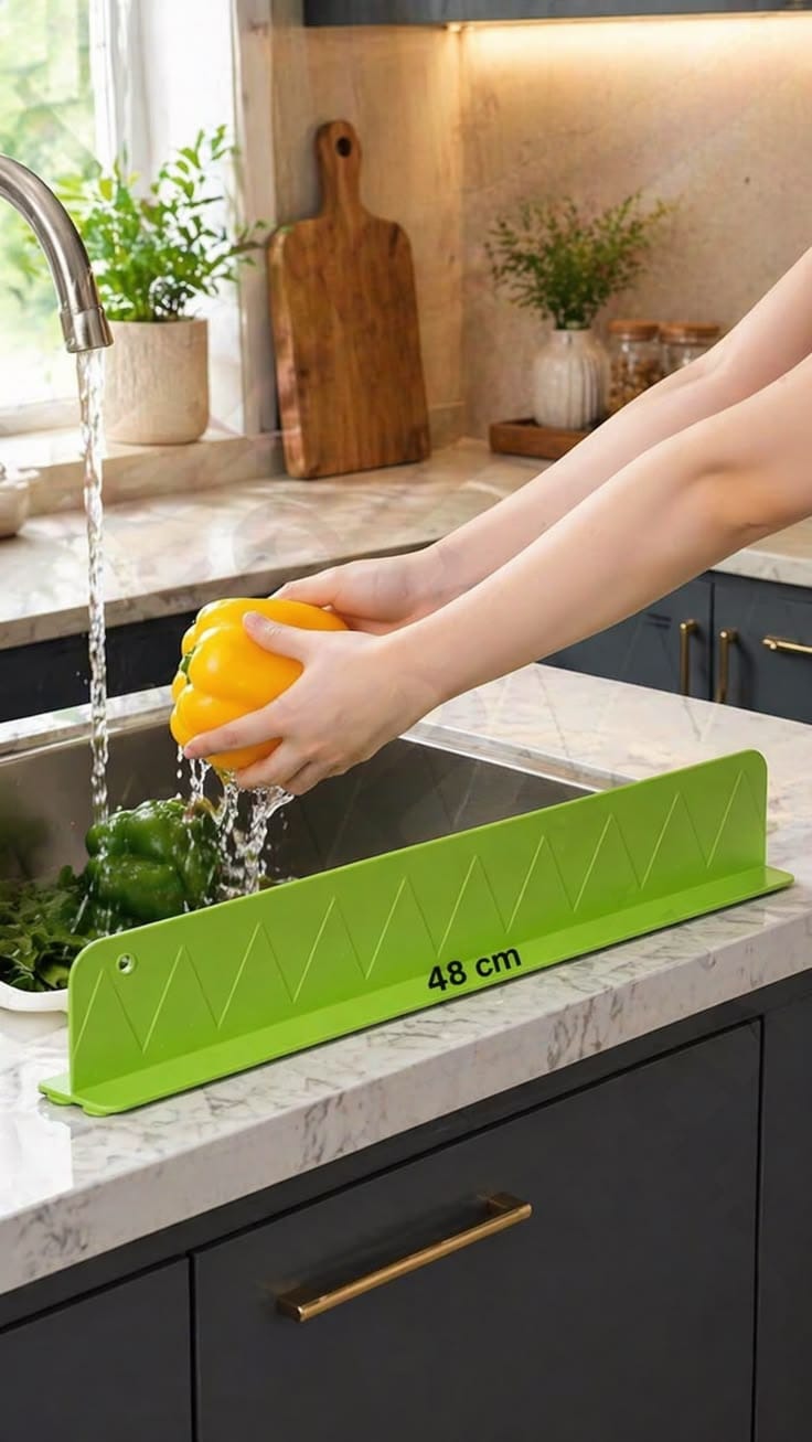 Affordable Silicone Sink Splash Guard 48cm