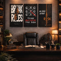 Set of 3 Premium Wall Art Photo Tiles �Modern Home Decor Sets 8x11