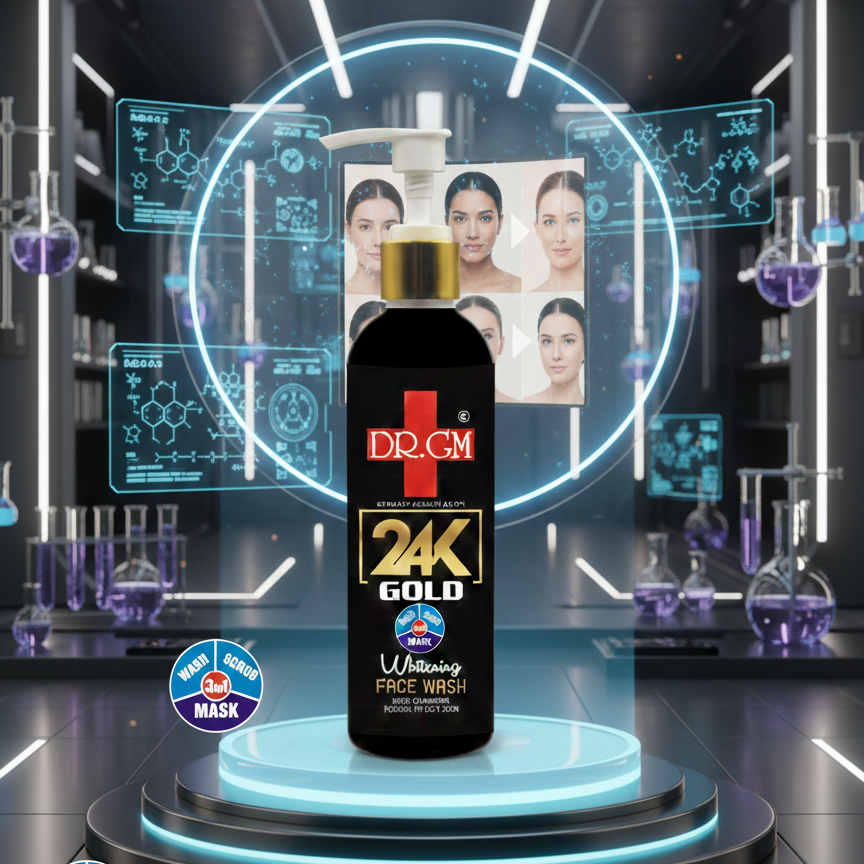 DR.GM Face Wash 24K Gold For Brightening And Refreshing Skincare
