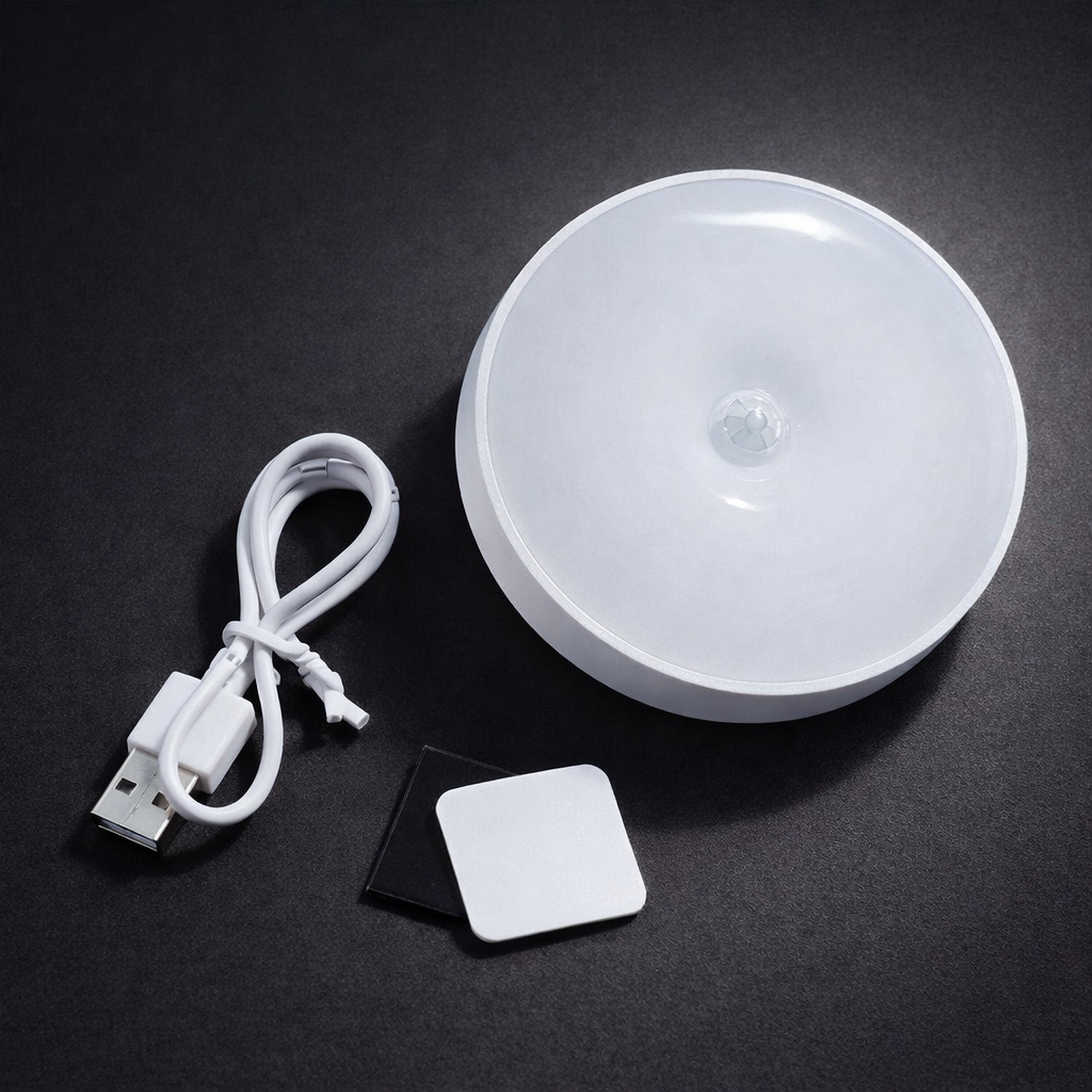 Intelligent Induction Lamp �Smart Motion Sensor Rechargeable Wireless Night Light l Sensor With Button