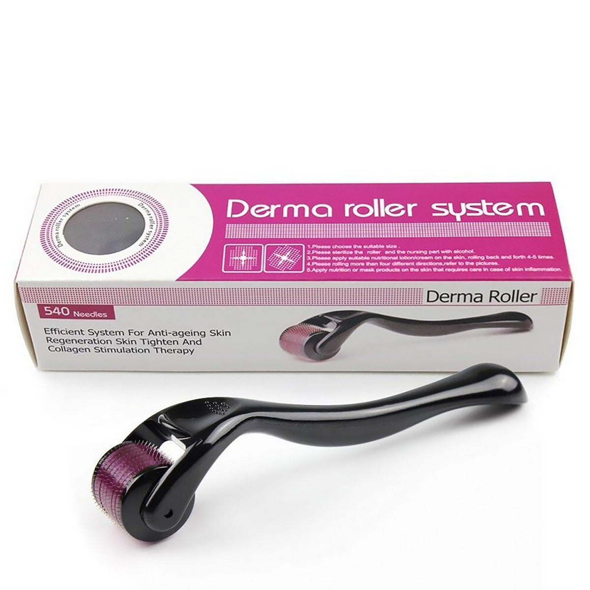 Derma Roller 0.5mm Hair & Skin System – photo 1