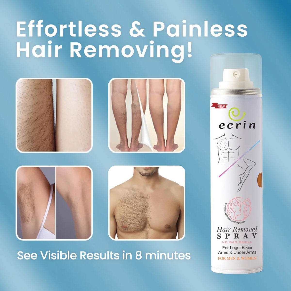 New Ecrin Hair Removal Foaming Spray – photo 5