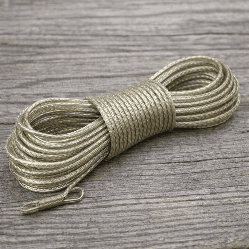 PVC Clothes Line 20M With Hooks – photo 2