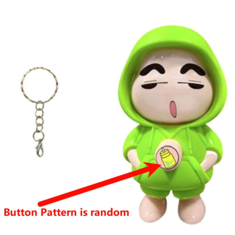 Crayon Shin-chan Face Changing Doll | Collectible Keychain | DIY Crafts | Mini Cartoon Toy ( Random Design And Keychain)