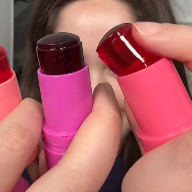 Pack 4 Milk Makeup Blush High Pigment Jelly Tint, Refreshing &amp; Hydrating Long-lasting Colour Jelly Tint (Random color)
