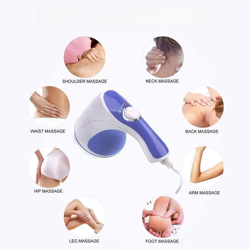 Relax and Spin Tone Body Massager (3in 1)