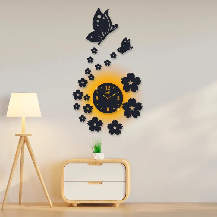 3d wall clock – photo 1