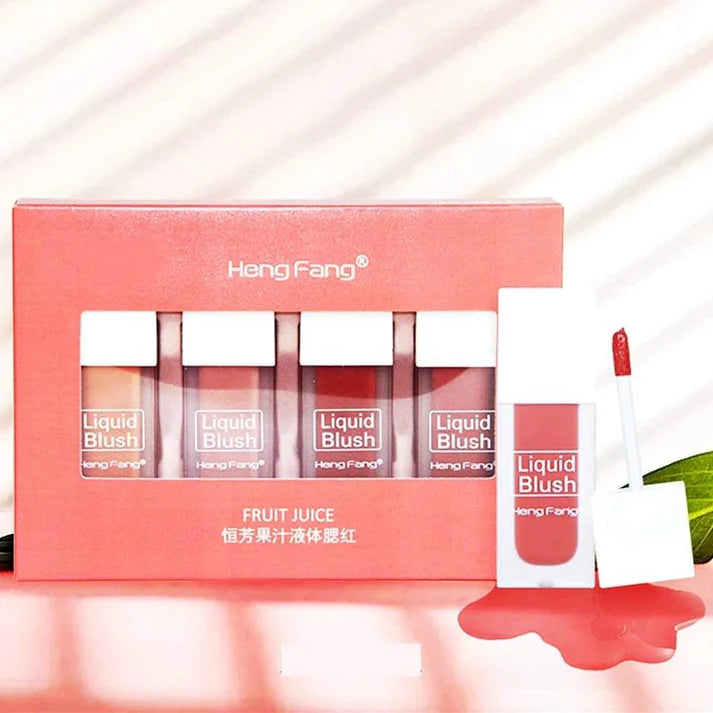 Heng Fang Liquid Blush �Multicolor Pack of 4